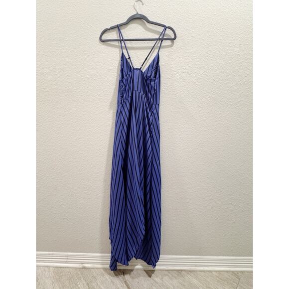 NWT Reformation Savanah Dress Blue striped Sundress Women's Size 0 - Picture 15 of 15